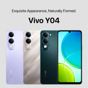3% PRE-ORDER VIVO Y04 4GB/128GB